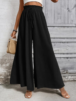 Honey Tied High-Waist Pants | Forever 40