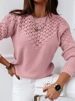 The Willow Luxe Textured Sweater | Forever 40