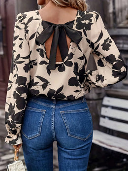 The Reese Printed Blouse | Forever 40