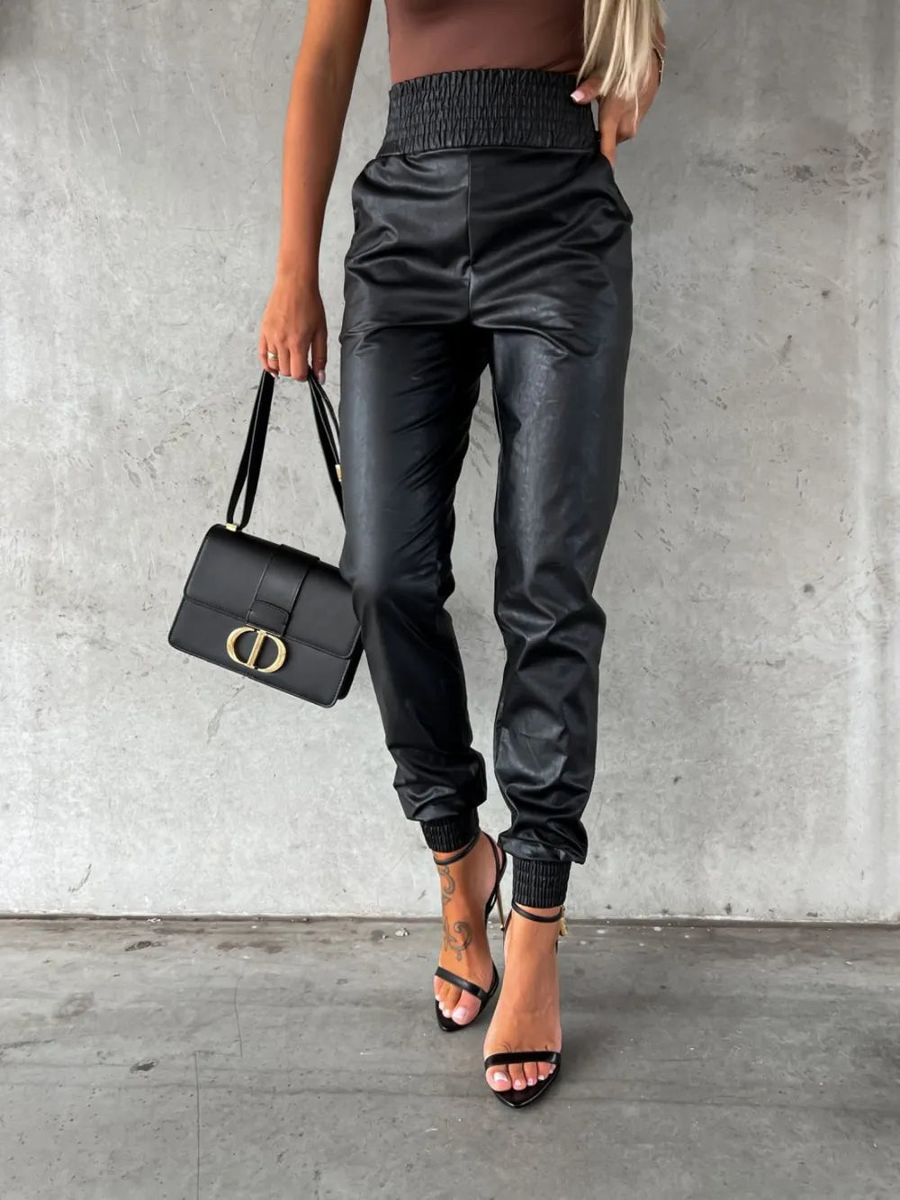 Smocked High-Waist Pants | Forever 40