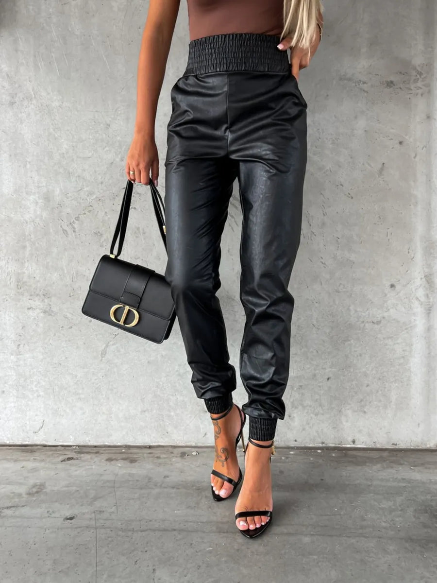 Smocked High-Waist Pants | Forever 40