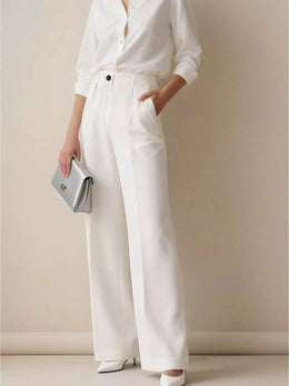 High-Waisted Wide Leg Pants | Forever 40