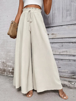 Honey Tied High-Waist Pants | Forever 40