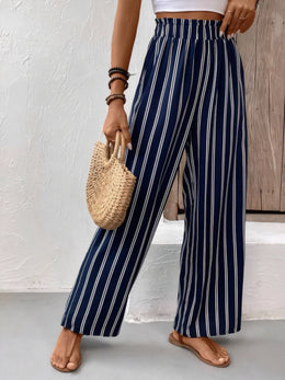 Striped Wide-Leg Pants | Forever 40