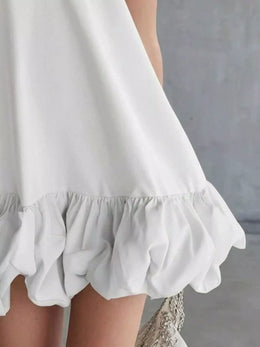 Bubble Hem Mini Dress Plus | Forever 40