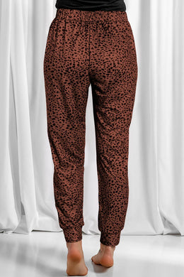 Leopard Drawstring Pants | Forever 40