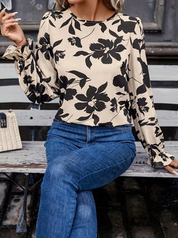 The Reese Printed Blouse | Forever 40