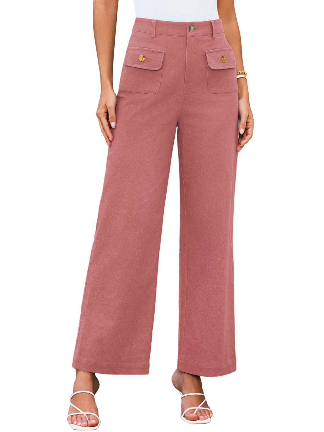 High Waist Wide Leg Pants | Forever 40