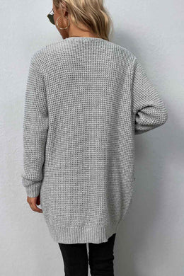 The Harper Rib-Knit Cardigan | Forever 40