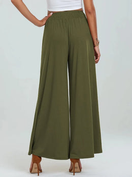 Pocketed Elastic Waist Pants | Forever 40