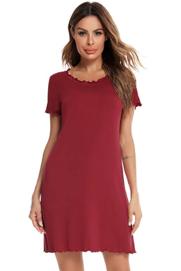 Short-Sleeve Lounge Dress | Forever 40