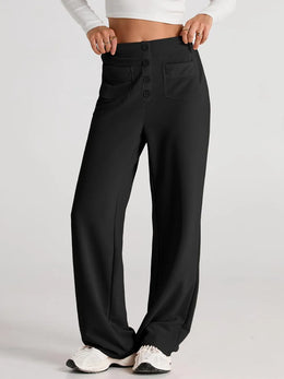 High-Waist Wide-Leg Pants | Forever 40