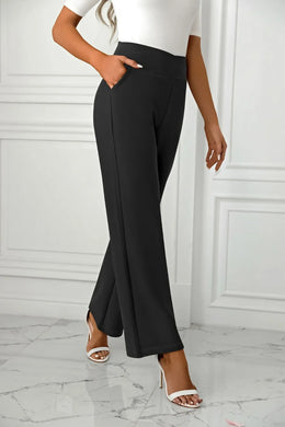 High-Waist Straight Leg Pants | Forever 40