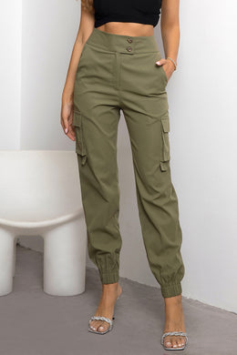 High-Waist Cargo Pants | Forever 40
