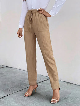 Texture Drawstring Pants | Forever 40