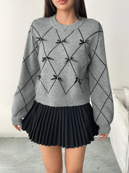 The Sophie Bow-Detail Sweater | Forever 40