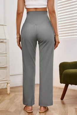 High Waist Wide Leg Pants with Pockets | Forever 40