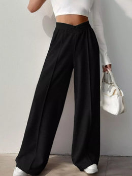 Wide Leg High Waist Pants | Forever 40