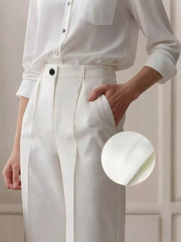 High-Waisted Wide Leg Pants | Forever 40
