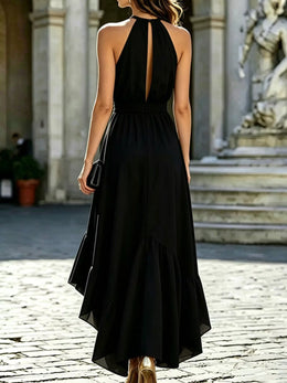 Ruffled High-Low Maxi Dress | Forever 40
