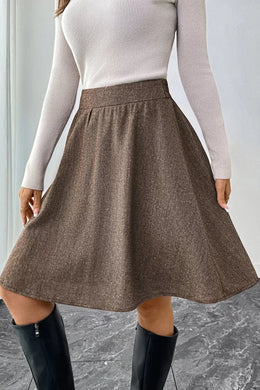 A-Line Textured Skirt | Forever 40