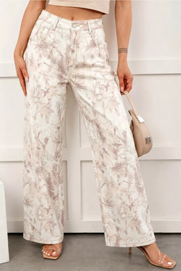 Woodland Camo Tummy Jeans | Forever 40