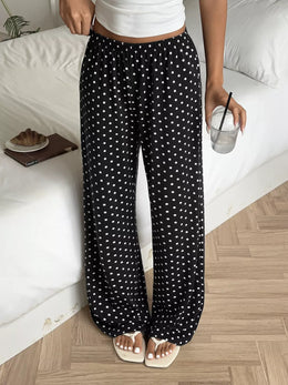 Polka Dot Wide-Leg Pants | Forever 40