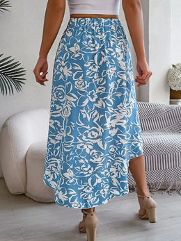 High-Low High-Waist Skirt | Forever 40