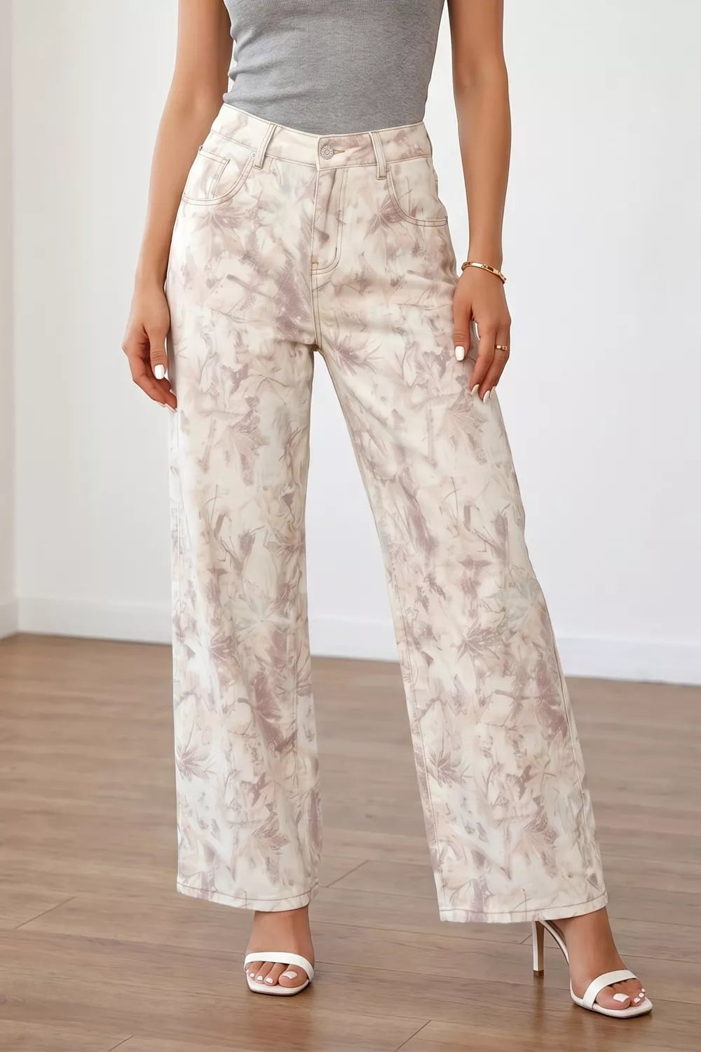 Woodland Camo Tummy Jeans | Forever 40
