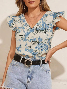 The Eden Ruffle Blouse | Forever 40
