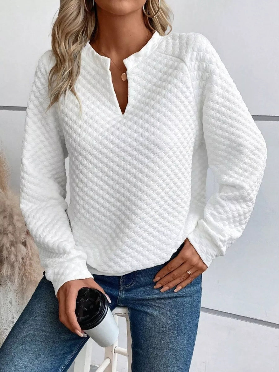 The Blair Luxe Textured Shirt | Forever 40