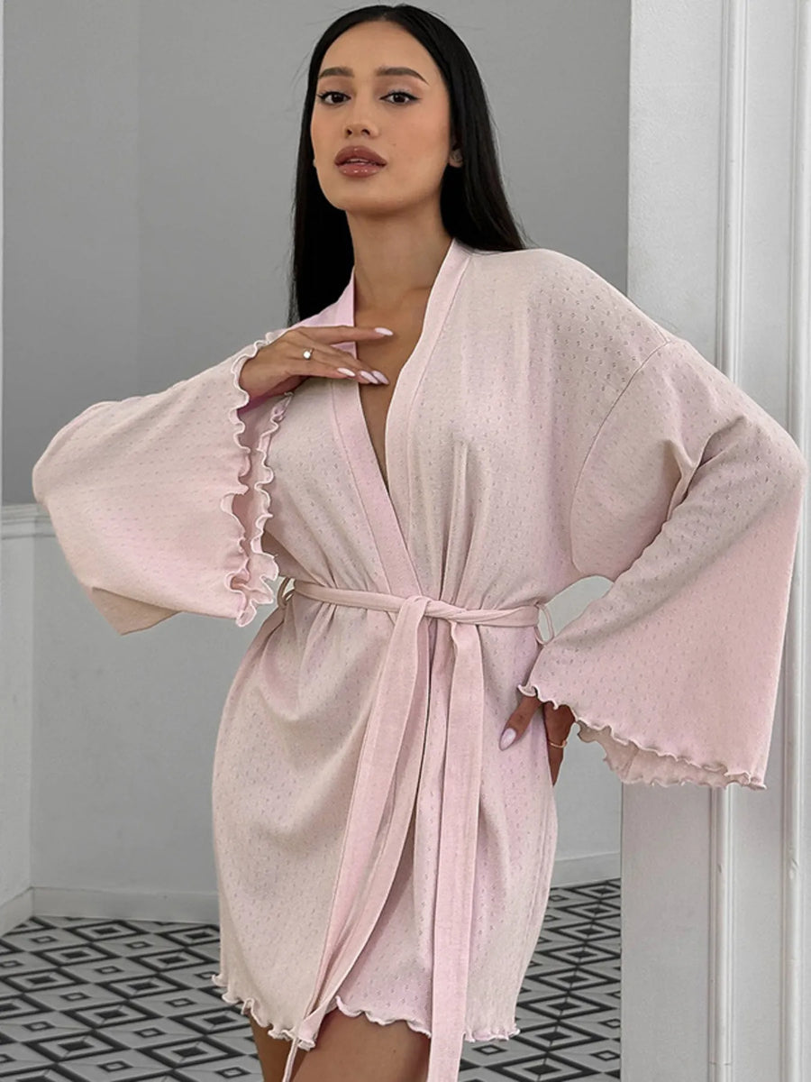Tie Waist Kimono Nightgown | Forever 40