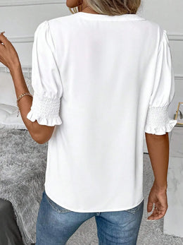 The Sienna Luxe Luxe Blouse | Forever 40