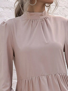 High-Low Flounce Sleeve Dress | Forever 40