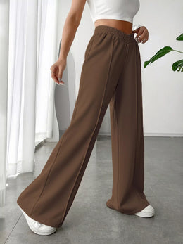 Wide Leg High Waist Pants | Forever 40