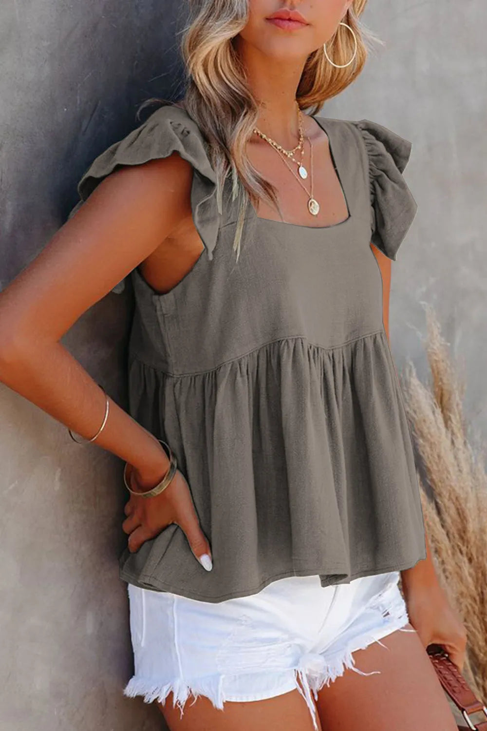 The Olivia Ruffle Blouse | Forever 40