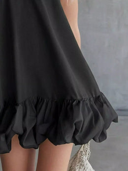 Bubble Hem Mini Dress Plus | Forever 40