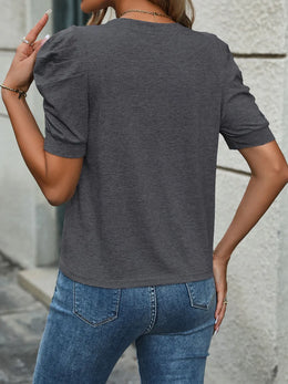 The Lily Puff-Sleeve Tee | Forever 40