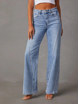 High-Waist Straight Jeans | Forever 40