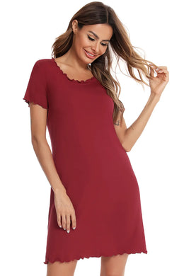 Short-Sleeve Lounge Dress | Forever 40