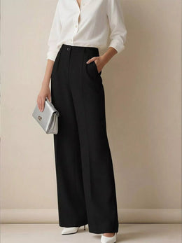 High-Waisted Wide Leg Pants | Forever 40
