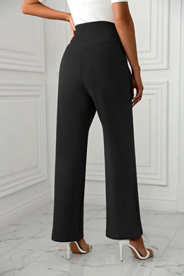 High-Waist Straight Leg Pants | Forever 40