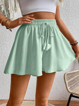Flowy Drawstring Waist Shorts | Forever 40