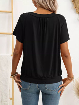 The Nora Weekend V-Neck Tee | Forever 40