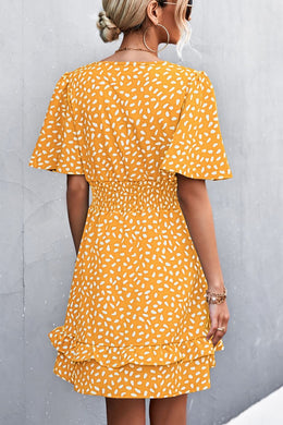 Smocked Waist Layered Dress | Forever 40