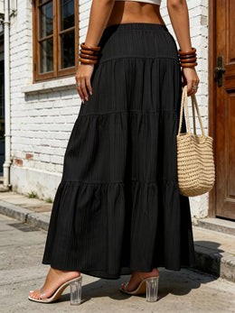 Tiered Maxi Skirt Waist | Forever 40