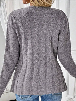 The Madison Cable-Knit Cardigan | Forever 40