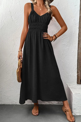 Ruched Wide Strap Cami Dress | Forever 40