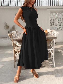 Single Shoulder Dress | Forever 40