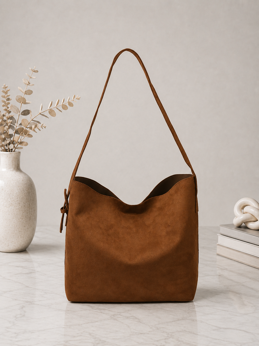 Buckle Adjustable Strap Tote Bag